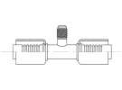 Anschluss Standard Schlaucharmatur im Stahl Druckentnahme PRISE DE PRESSION R12 |  |