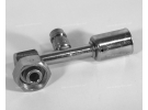 Anschluss Standard Schlaucharmatur im Stahl 90° FEMELLE ORING PP R134a |  |