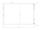 Warmtewisselaar Condensor OEM  | 1911513830 - 208-979-7520 - 2089797520 - A220700000028 | 400-6145 - 62-KT6145