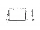 Exchanger Condenser OEM  | 4A0260403AB - 4A0260403AC | 1223133 - 12231330 - 12231331 - 12231332 - 12231333 - 12231334 - 12231335 - 12231336 - 12231337 - 12231338 - 12231339 - 35031 - 53613 - 816975 - AI5117