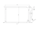 Exchanger Condenser OEM  | 1033452 - 1101946 - 96FW19710AC/AD | 1223038 - 12230380 - 12230381 - 12230382 - 12230383 - 12230384 - 12230385 - 12230386 - 12230387 - 12230388 - 12230389 - 24-30074 - 35250 - 53665 - 7005001 - FD5258
