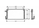 Wärmetausche Kondensator OEM  | 6455V5 | 35104 - 53732 - 7401499 - 816977 - PE5180