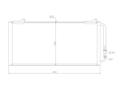 Wärmetausche Kondensator OEM  | 80100S74D10 - JRB100310 | 35346 - 53788 - 816921 - 8FC351035641 - AC160000S - AU5139 - TSP0225141