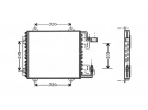 Wärmetausche Kondensator OEM  | 7700272616 - 7700826693 | 31940 - 53766 - 816993 - CO18128 - RT5210