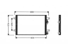 Wärmetausche Kondensator OEM  | 1029057 - 54536820 - 7M0820413E - 95NW19710AF | 1223401 - 12234010 - 12234011 - 12234012 - 12234013 - 12234014 - 12234015 - 12234016 - 12234017 - 12234018 - 12234019 - 35249 - 53825 - 816948 - VW5153