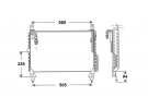Wärmetausche Kondensator OEM  | 1268301470 - A1268301470 | 53175 - 7036213505 - MS5242