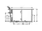 Exchanger Condenser OEM  | 1298300170 - A1298300170 | 53919 - 7401110 - MS5201 - TSP0225323