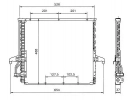 Wärmetausche Kondensator OEM  | 64538390271 | 35006 - 53930 - BW5180