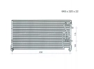 Serpentin Condensador OEM  | 80100SF1013 | 24-60121 - 54362