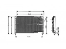 Wärmetausche Kondensator OEM  | BR2061480 |