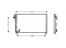 Permutador Condensador OEM  | 92857301106 | 7004082 - 7036219305 - PR5019