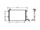 Exchanger Condenser OEM  | 1H1820413A | 35030 - 7401191 - 816910 - 8FC351036081 - AC172000S - TSP0225391 - VW5143