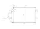 Wärmetausche Kondensator OEM  | 1685000454 - 1685000654 - A1685000454 - A1685000654 | 35309 - 49612 - 817504 - 8FC351037501 - MS5257 - TSP0225210