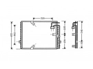 Warmtewisselaar Condensor OEM  | 64531392941 | 35236 - 53625 - 62-BW5187 - 816981 - BW5187