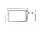 Exchanger Condenser OEM  | 1015261 - 95NW19710AE | 1223031 - 12230310 - 12230311 - 12230312 - 12230313 - 12230314 - 12230315 - 12230316 - 12230317 - 12230318 - 12230319 - 53944 - VW5140