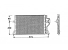 Exchanger Condenser OEM  | 4638126 | 24-30061 - 35082 - 54329 - 816989 - CR5024