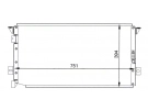 Exchanger Condenser OEM  | 4662589 - 4809129AA | 53635 - 817073 - CR5037