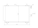 Exchanger Condenser OEM  | 6453EC - 6455AS - 96367114 - 96367224 | 35437 - 7401209 - 817667 - 94534 - PE5193 - TSP0225250