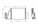 Exchanger Condenser OEM  | 1850051 - 1850061 | 35292 - 7401451 - OL5265