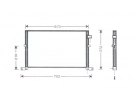 Exchanger Condenser OEM  | 1152429 - 1311098 - 1S7H19710BA | 35525 - 7402543 - 817567 - FD5334