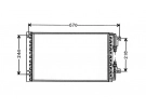 Exchanger Condenser OEM  | 82409696 | 53649 - 816681 - FT5157