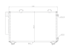 Exchanger Condenser OEM  | 8846052020 - 8846054020 | 35333 - 53324 - 817674 - 8FC351300261 - AC292000P - TO5267D - TSP0225390