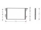 Exchanger Condenser OEM  | 8200008763 - 8200152728 | 35447 - 7401577 - 817568 - RT5280