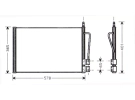 Permutador Condensador OEM  | 1142771 - 1146195 - DE9461480 |