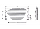 Exchanger Condenser OEM  | 8846012460 | 35220 - 7402520 - TO5190
