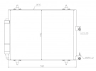 Exchanger Condenser OEM  | 6455AP | 43038 - 817579 - 94609 - CN5213