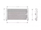 Exchanger Condenser OEM  | 80100SN7E01 - JQQ100050 - JRB100180 | 35348 - 53791 - 8FC351036281 - AC178000S - AU5116
