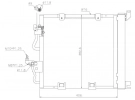 Exchanger Condenser OEM  | 1850099 - 93178961 | 0807.2026 - 35598 - 43135 - 94768 - OL5368D