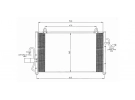 Exchanger Condenser OEM  | 96262800 | 35425 - DW5045
