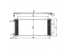 Exchanger Condenser OEM  | 6455EA - 6455EY | 35905 - 6455EY - 704CD00673 - 817740 - PE5301D