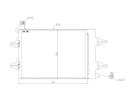 Exchanger Condenser OEM  | 6Q0820411B - 6Q0820411E - 6Q0820411H - 6Q0820411J - 6Q0820411K | 0812.3003 - 35480 - 53494 - 817686 - 8FC351301531 - 94628 - AC359000P - SA5007D - TSP0225508