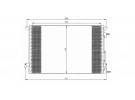 Exchanger Condenser OEM  | 71740527 | 0807.2024 - 35453 - 8FC351303561 - OL5333D - TSP0225463