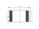 Exchanger Condenser OEM  | 51758873 | 35752 - FT5342D
