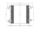 Exchanger Condenser OEM  | 1638300370 - A1638300370 | 817446 - 8FC351306181 - MS5345 - TSP0225509