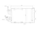 Exchanger Condenser OEM  | 13171592 - 1850111 - 93182213 | 0807.2033 - 35633 - 8FC351302371 - 940052 - AC400000P - OL5454D - TSP0225616