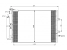 Exchanger Condenser OEM  | 8200468911 | 818166 - 940142 - RT5395D - TSP0225675