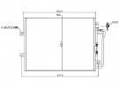 Exchanger Condenser OEM  | 7700433077 - 8200448252 - 921006980R | 0809.3061 - 35879 - 814061 - 8FC351310691 - 940126 - AC641000S - RT5454D - TSP0225692