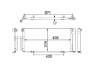 Warmtewisselaar Condensor OEM  | 73210FE010 | 35875 - 8FC351303791 - AC473000S - SU5078