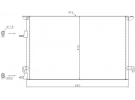 Warmtewisselaar Condensor OEM  | 12793295 - 12804660 | 35516 - 817712 - 94675 - SB5058D