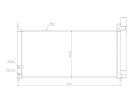 Exchanger Condenser OEM  | 88460-47150 - 8846047150 | 35863 - 8FC351310201 - 940175 - TO5576D