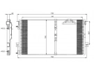 Exchanger Condenser OEM  | 04809129AA - 5016793AA | 35382 - 8FC351036731 - TSP0225153