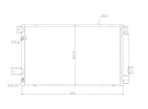 Exchanger Condenser OEM  | 8845005170 | 35628 - 8FC351307681 - 940022 - TO5409D - TSP0225658