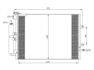 Exchanger Condenser OEM  | 8200688393 | 0809.3058 - 35897 - 818165 - 8FC351319241 - AC720000P - RT5417D
