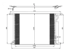 Serpentin Condensador OEM  | 94838817 | 0831.3016 - 35931 - 940335 - DWA5139D