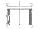 Exchanger Condenser OEM  | GE4T61480A | 0825.3016 - 35306 - 818085 - 8880400279 - 94428 - MZ5126 - TSP0225429