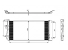 Wärmetausche Kondensator OEM  | 20874703 - 4818691 | 350225 - 940569 - OL5612D